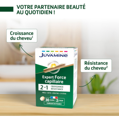 Juvamine expert force capillaire 60 comprimés Juvamine expert force capillaire 60 comprimés