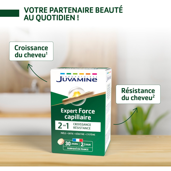 Juvamine expert force capillaire 60 comprimés Juvamine expert force capillaire 60 comprimés