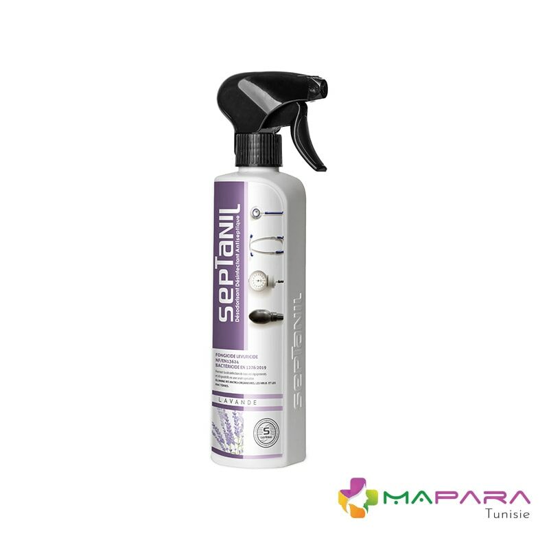 desodorisant desinfectant antiseptique lavande 500ml septanil