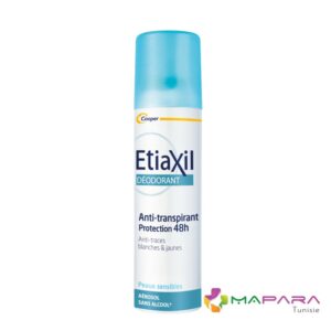 etiaxil anti transpirant protection 48h aerosol 150ml maparatunisie