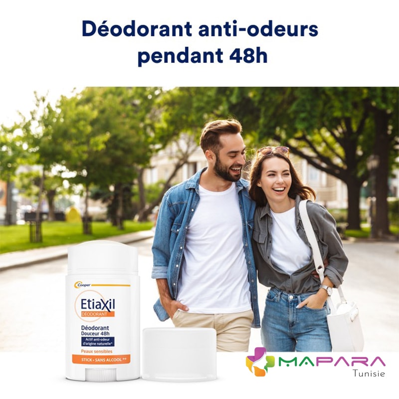 etiaxil deodorant douceur 48h stick 40ml 2