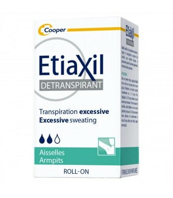 ETIAXIL Détranspirant Peaux Sensibles aisselles Roll on 15ml