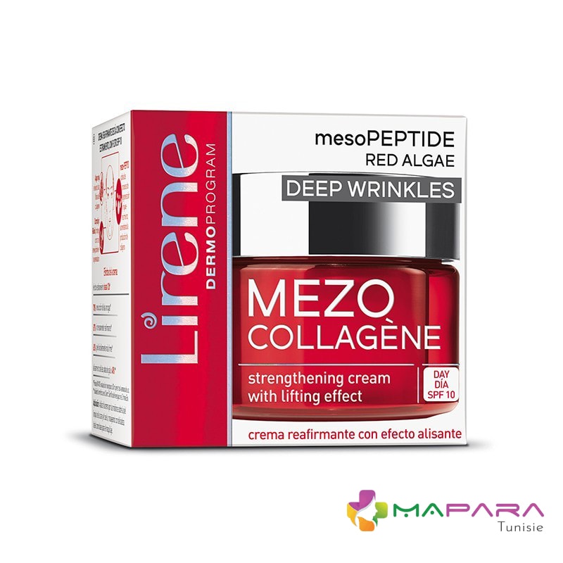 lirene mezo collagene creme de nuit rides profondes 50 ml