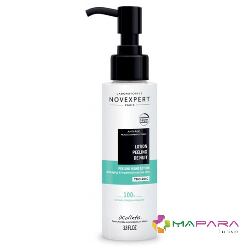 novexpert lotion peeling mapara Tunisie