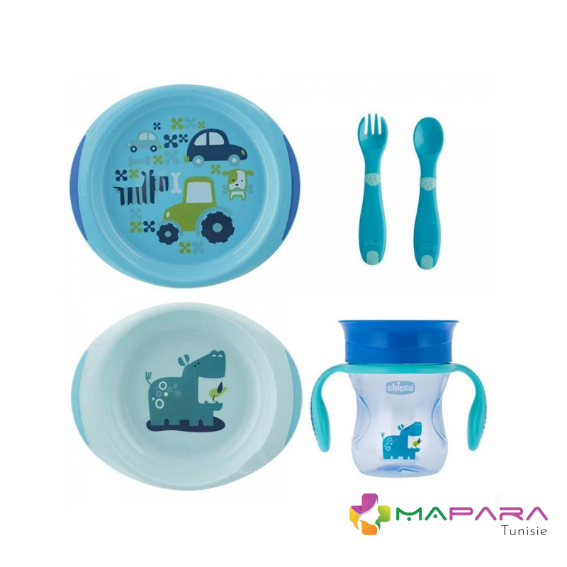 chicco coffret repas 12m boy