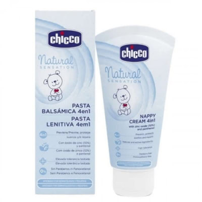 chicco natural sensation creme de change 4 en 1 100ml