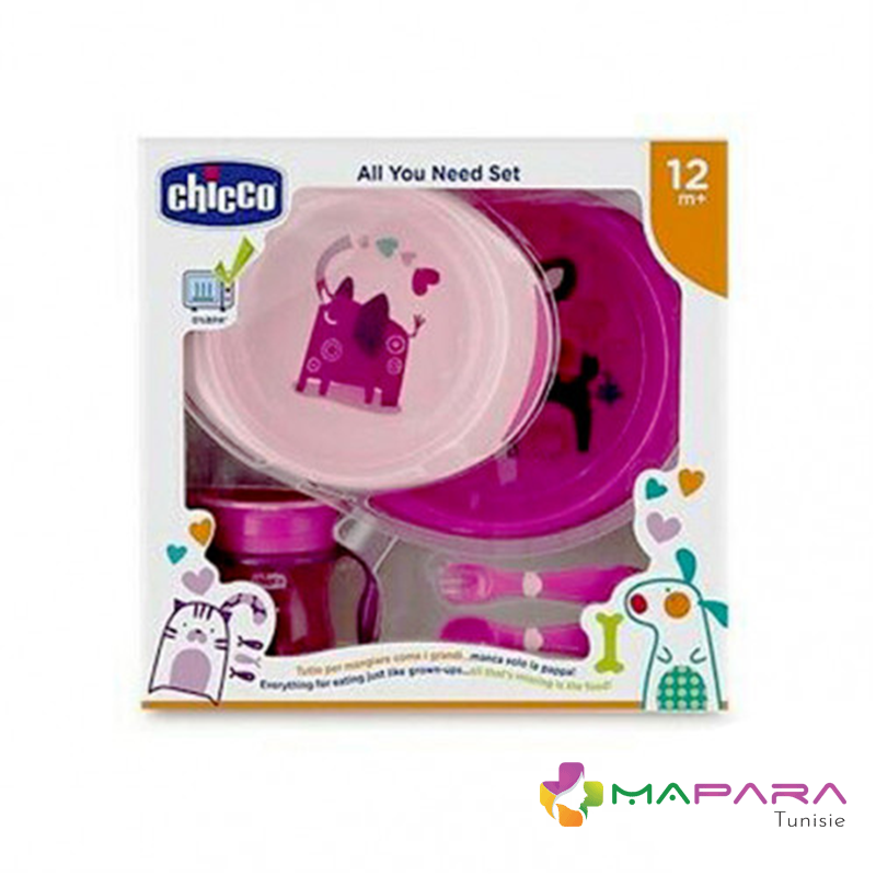 CHICCO Set de Goupillon 3En1 - MaPara Tunisie