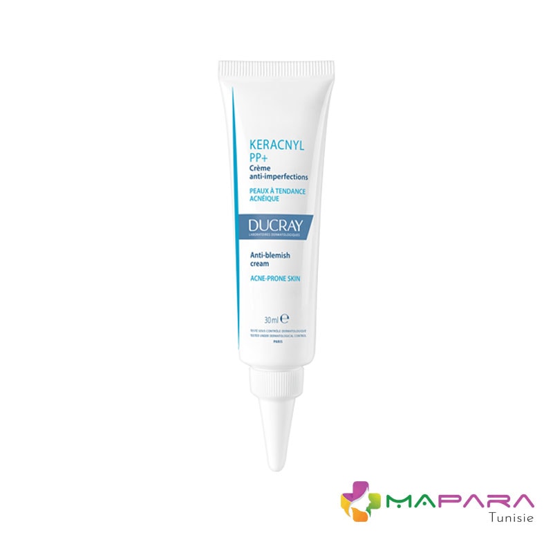 ducray keracnyl pp creme anti imperfections 30ml maparatunisie