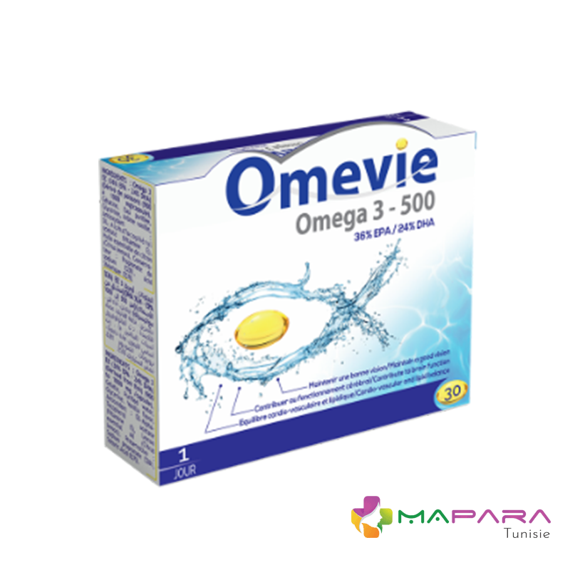 omevie omega 3 500 30 capsules