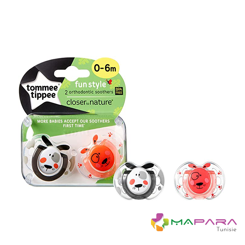 tommee tippee anytime sucette 0 6m x2 maparatunisie