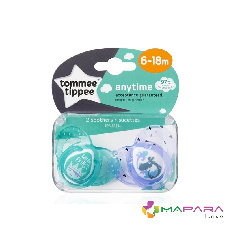 tommee tippee anytime sucette 6 18m x2 maparatunisie 2