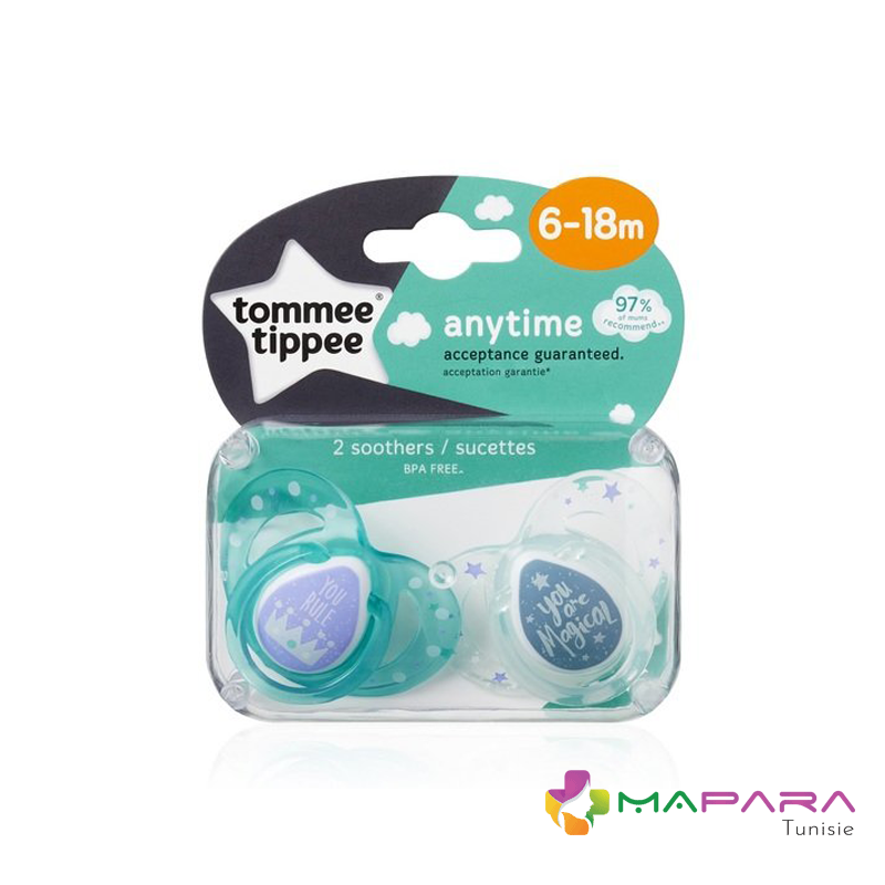 tommee tippee anytime sucette 6 18m x2 maparatunisie 3