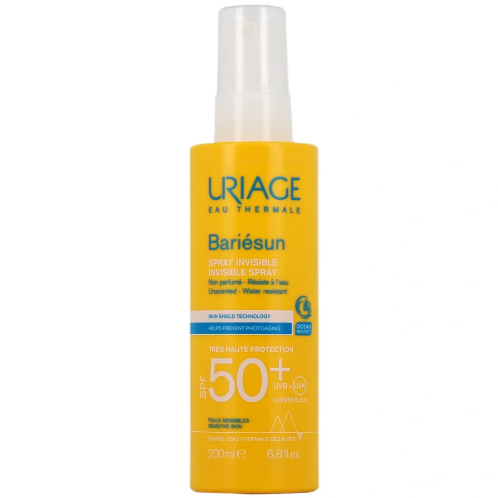 Uriage bariésun spray invisible spf50+ non parfumé 200ml