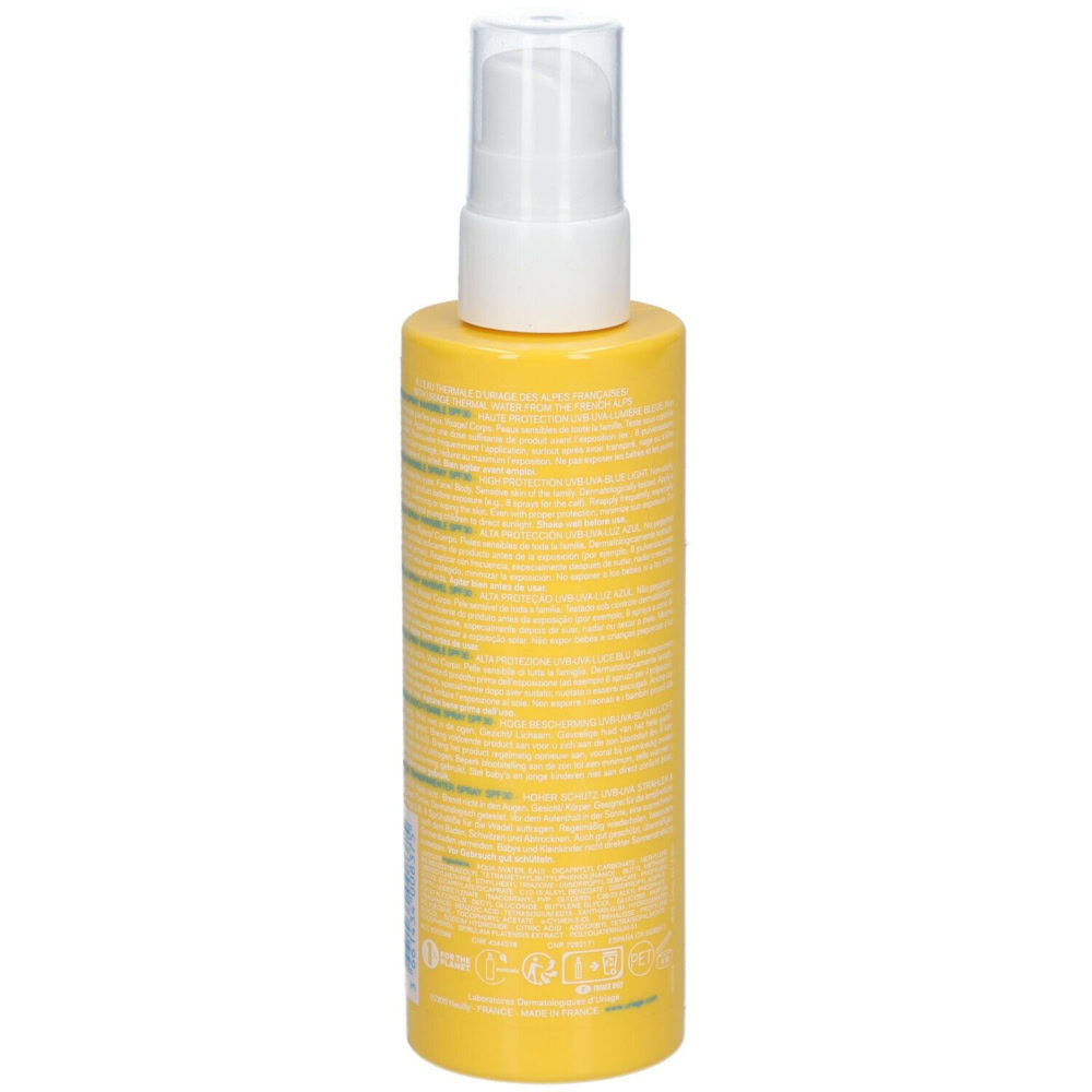 Uriage bariésun spray invisible spf50+ non parfumé 200ml