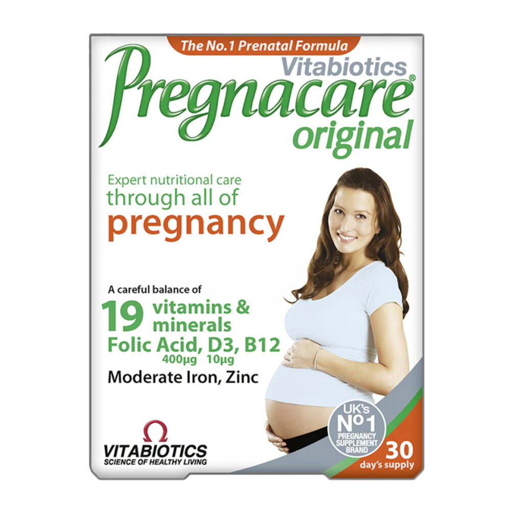 Vitabiotics pregnacare original 90 comprimés