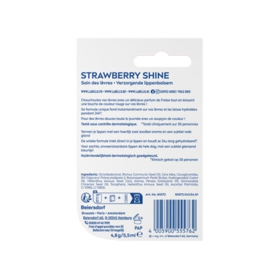 Labello stick lèvres hydratant fraise