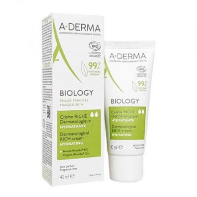 a derma biology creme riche hydratante peaux fragiles 40ml mapara