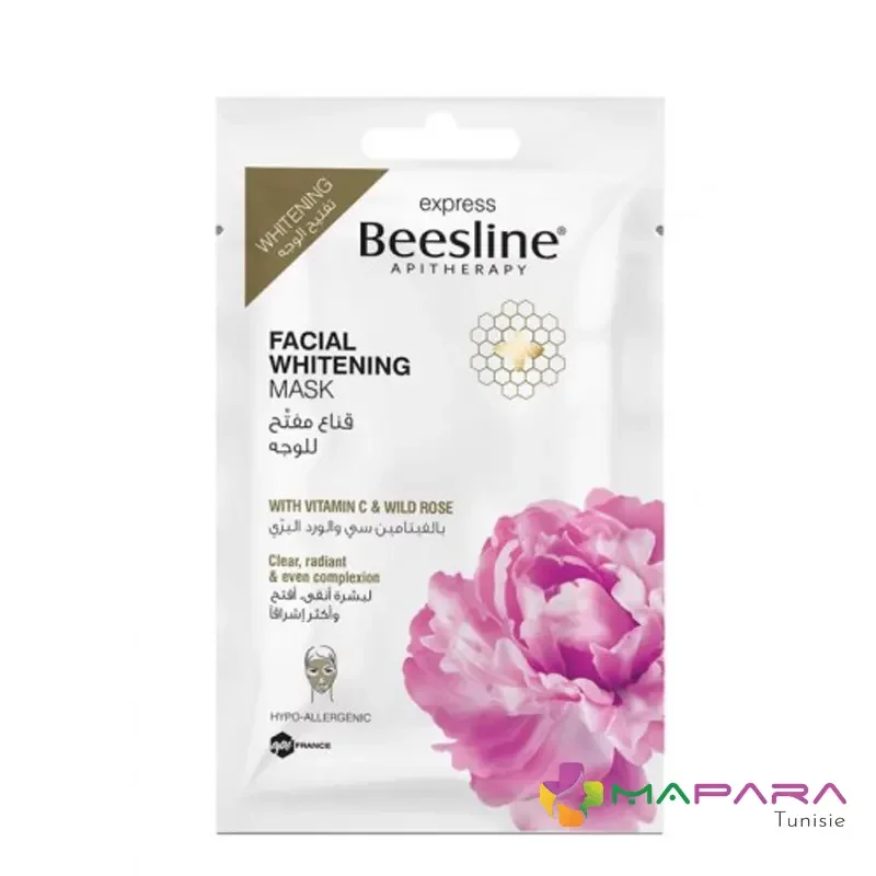 beesline masque eclaircissant visage