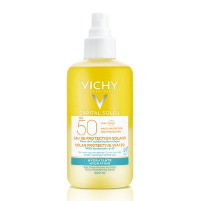 vichy capital soleil eau de protection solaire hydratante spf 50