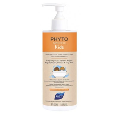 phyto specific kids shampooing douche démelant 400ml mapara