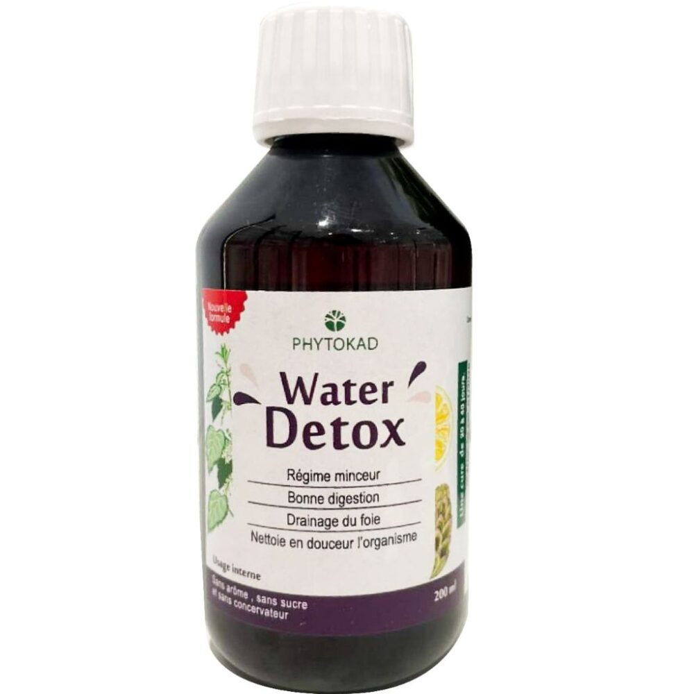 Phytokad water detox artichaut, citron et ortie 200ml