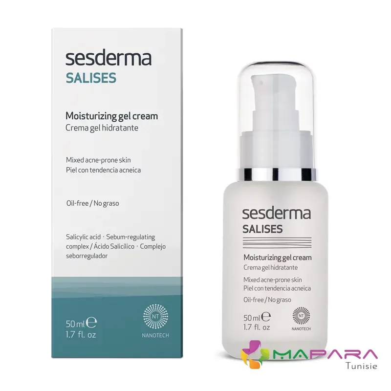 sesderma salises creme gel hydratant 2