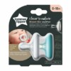TOMMEE TIPPEE Closer To Nature 2 Sucette Breast-like 6-18m