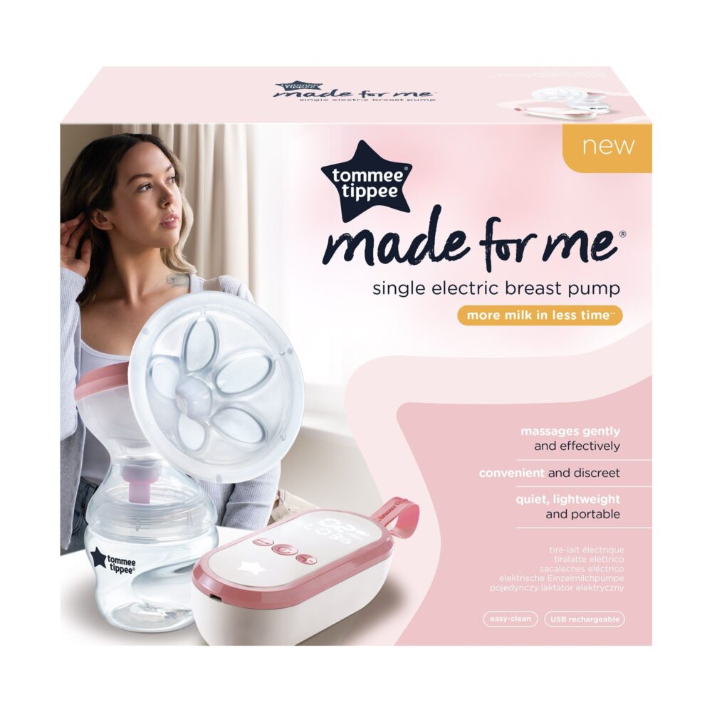Tommee tippee tire lait électrique très silencieux avec modes de tirages et massages