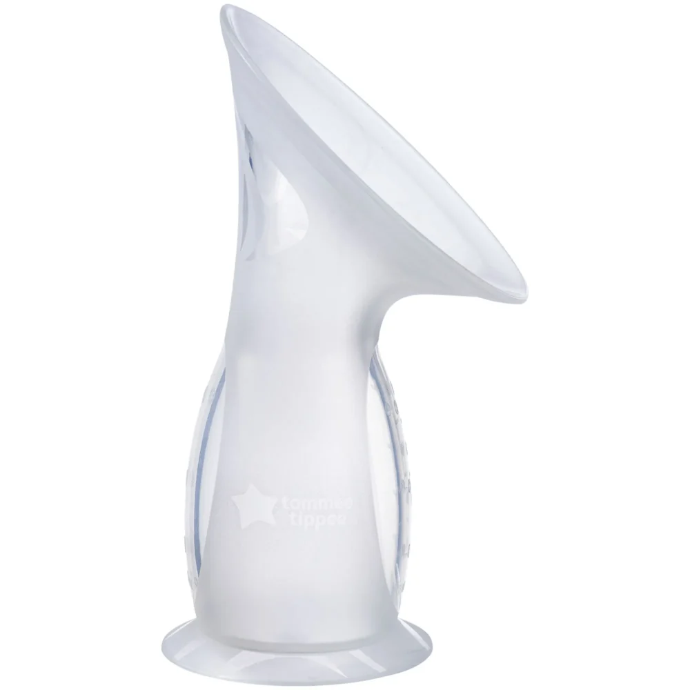 Tommee tippee tire-lait nomade en silicone transparent