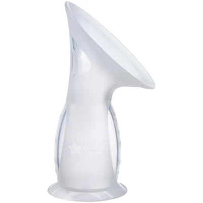 Tommee Tippee Tire-Lait Nomade en Silicone Transparent