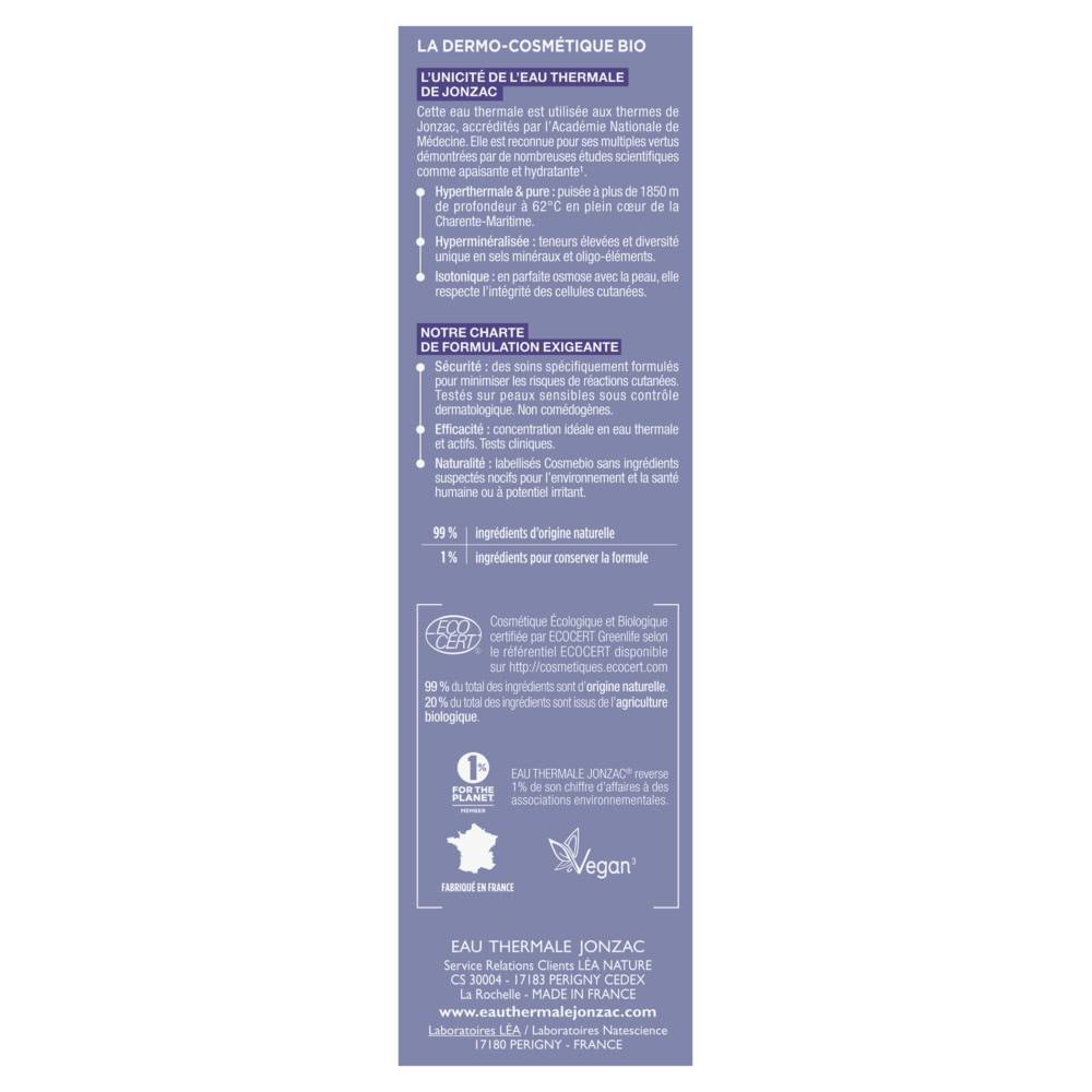 Jonzac sublimactive serum concentre hyaluronique anti age 30ml