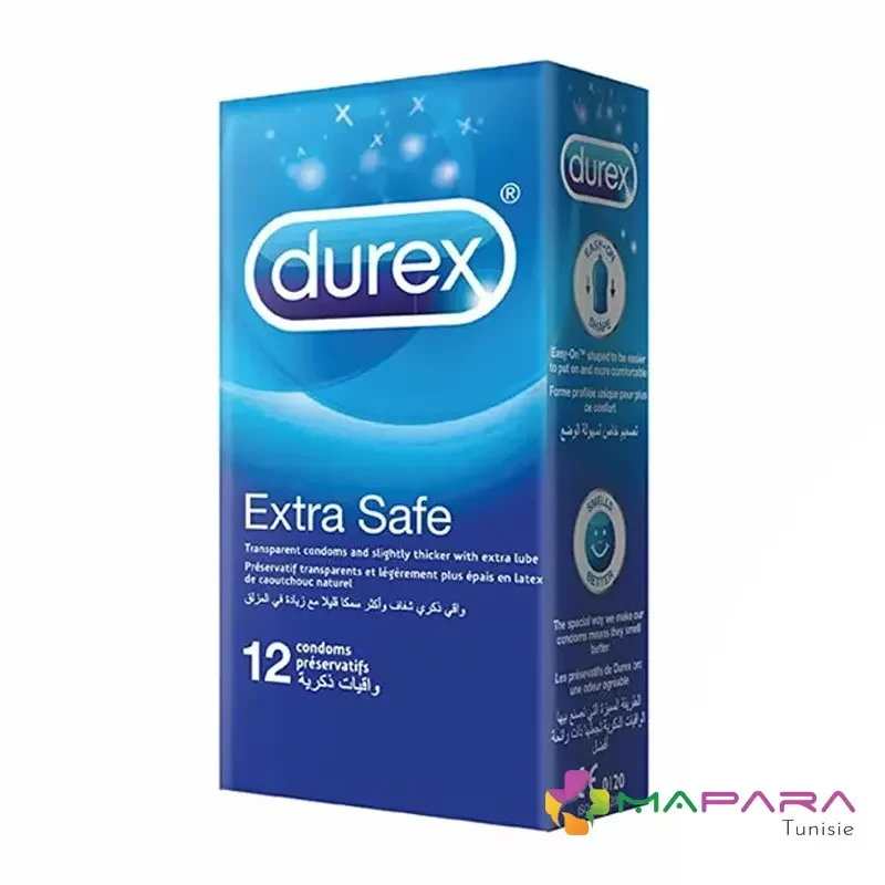durex preservatifs extra safe b12