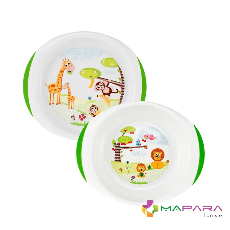 ensemble assiettes plate creuse