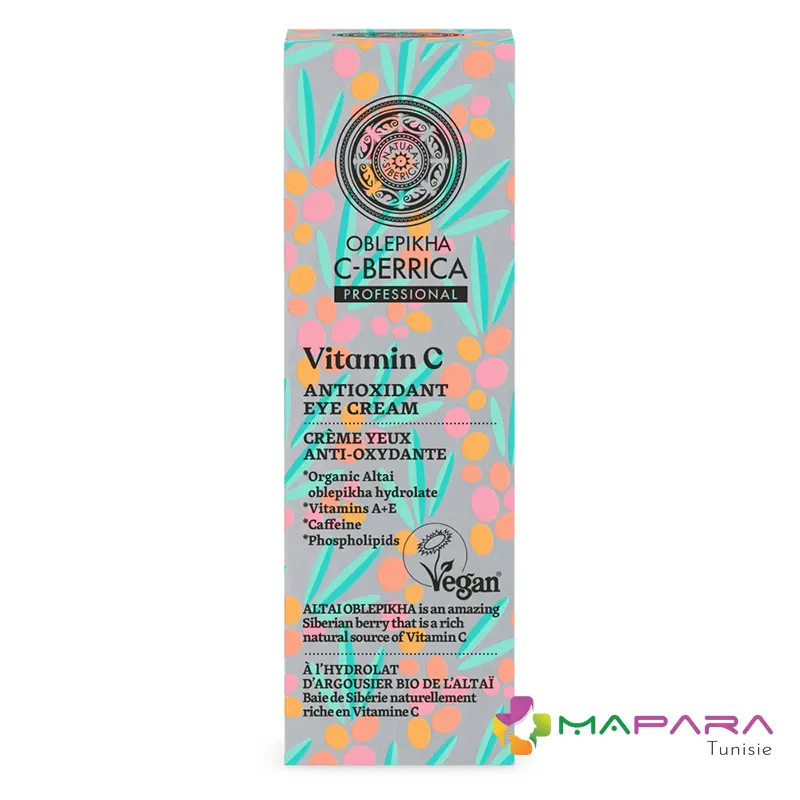 natura siberica creme contour des yeux anti oxydante 30ml contour yeux 30ml maparatunisie