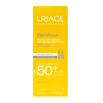 Uriage bariésun fluide anti-taches spf 50+
