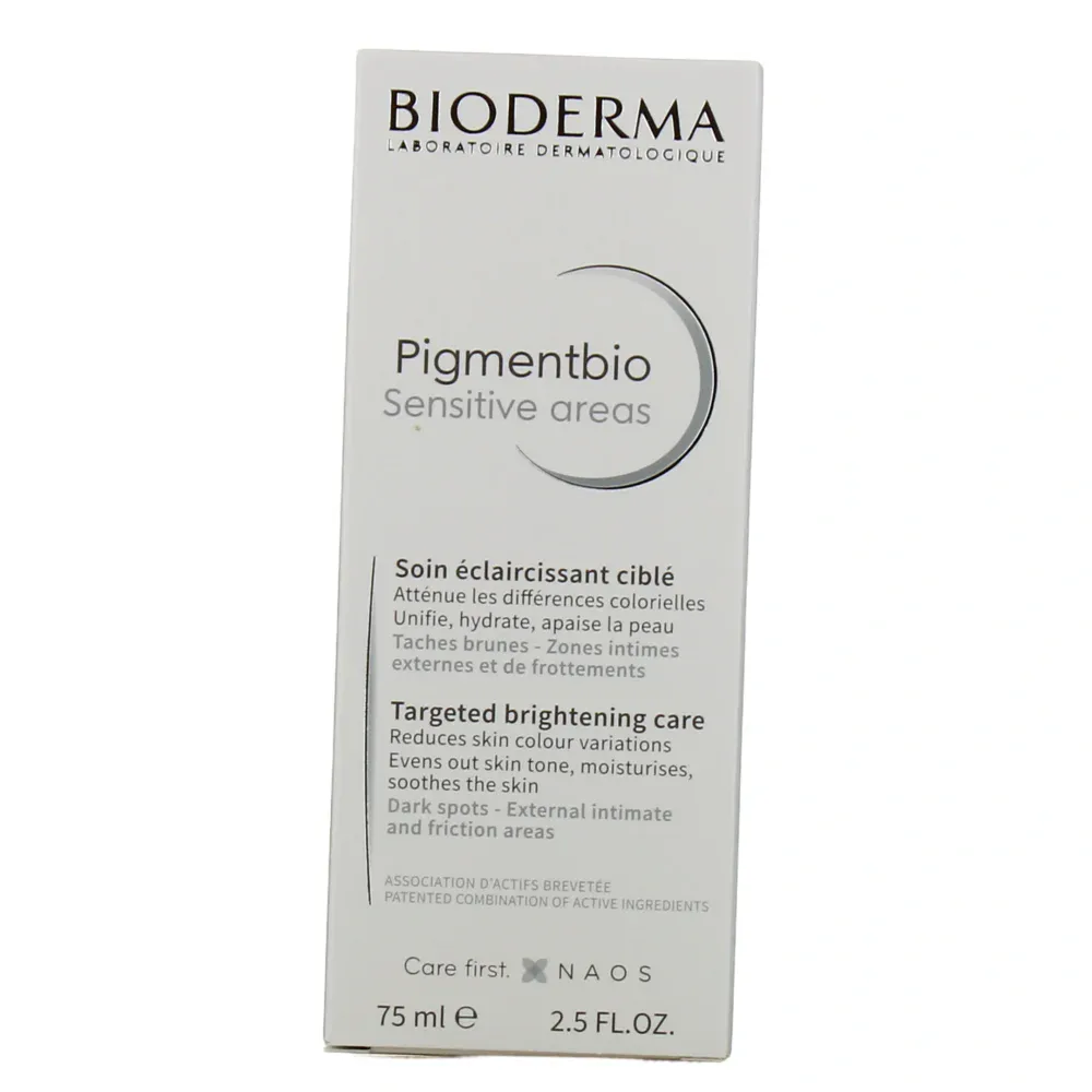 Bioderma pigmentbio sensitive areas soin éclaircissant ciblé 75ml