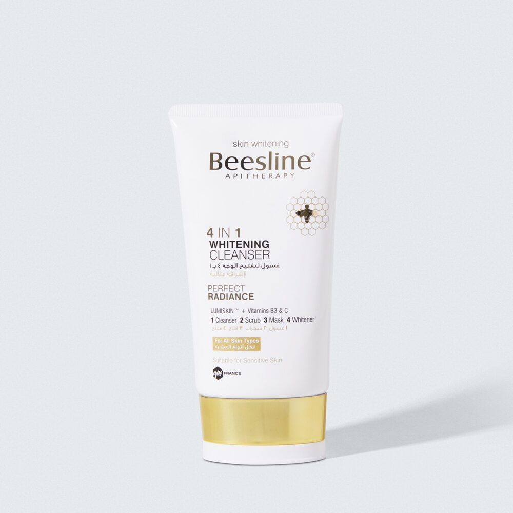 Beesline gel nettoyant éclaircissant visage 4 en1 150ml