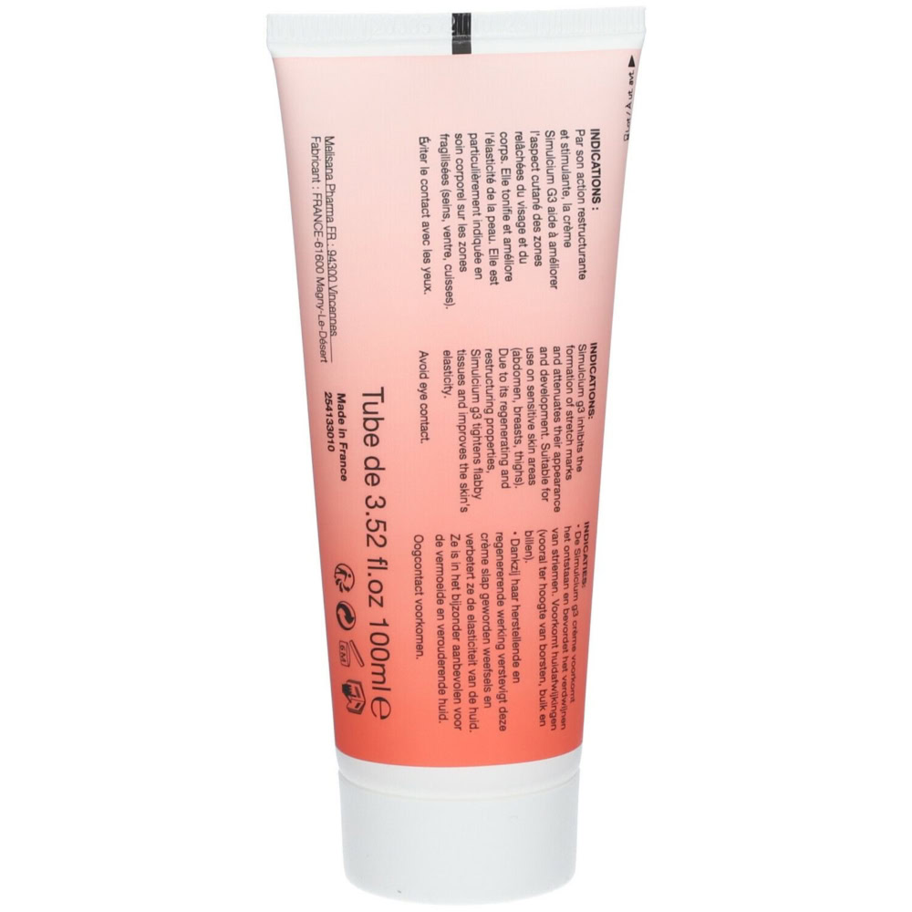 Dermagor simulcium g3 crème régénératrice 100ml