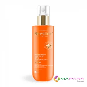 Beesline huile de bronzage pure carrot suntan oil spf 10 200ml