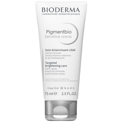 Bioderma pigmentbio sensitive areas soin éclaircissant ciblé 75ml