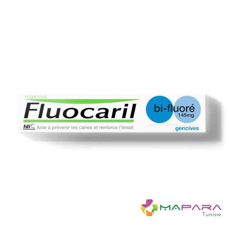 fluocaril dentifrice bi fluore gencives 145mg