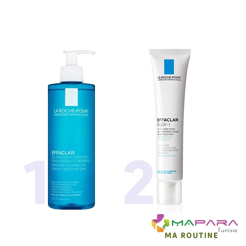 ma routine anti imperfections la roche posay