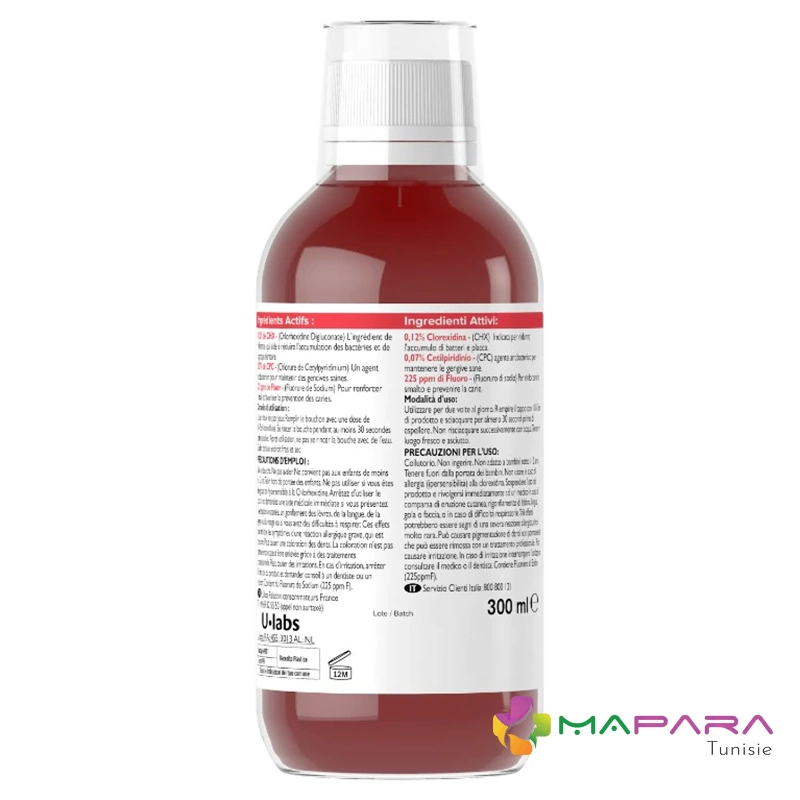 parogencyl bain de bouche soin intensif gencives 500ml maparatunisie