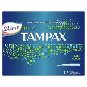 tampax tampon super 12 pieces