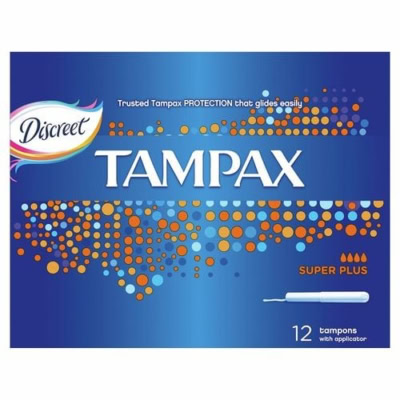 tampax tampons super plus 12 pcs