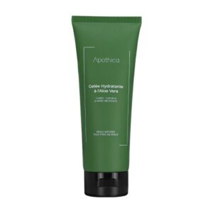 apothica gelée hydratante À l'aloe vera corps cheveux& aprés bronzage 200ml