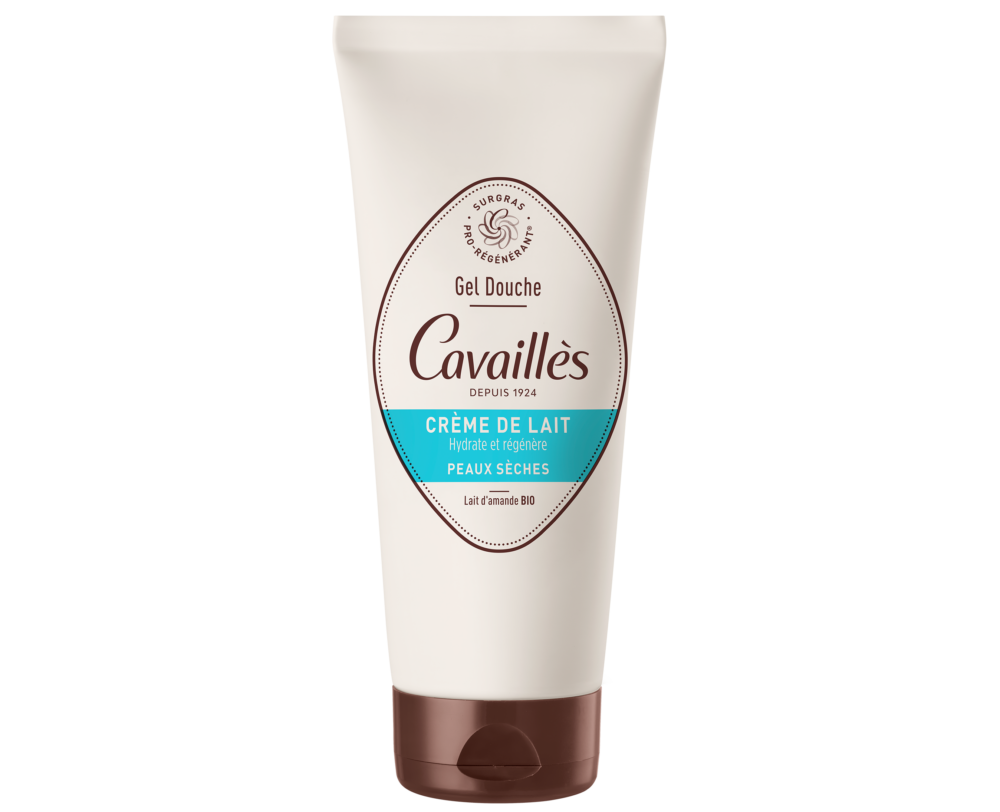 Cavailles gel douche crème de lait 200ml