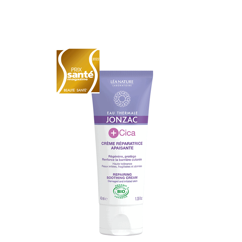 Crème Réparatrice Apaisante Jonzac à La Cica 40 Ml - Peaux Sensibles, Neuf
