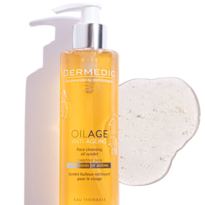 Dermedic Oilage Syndet Huileux Nettoyant Anti-Age 200ml