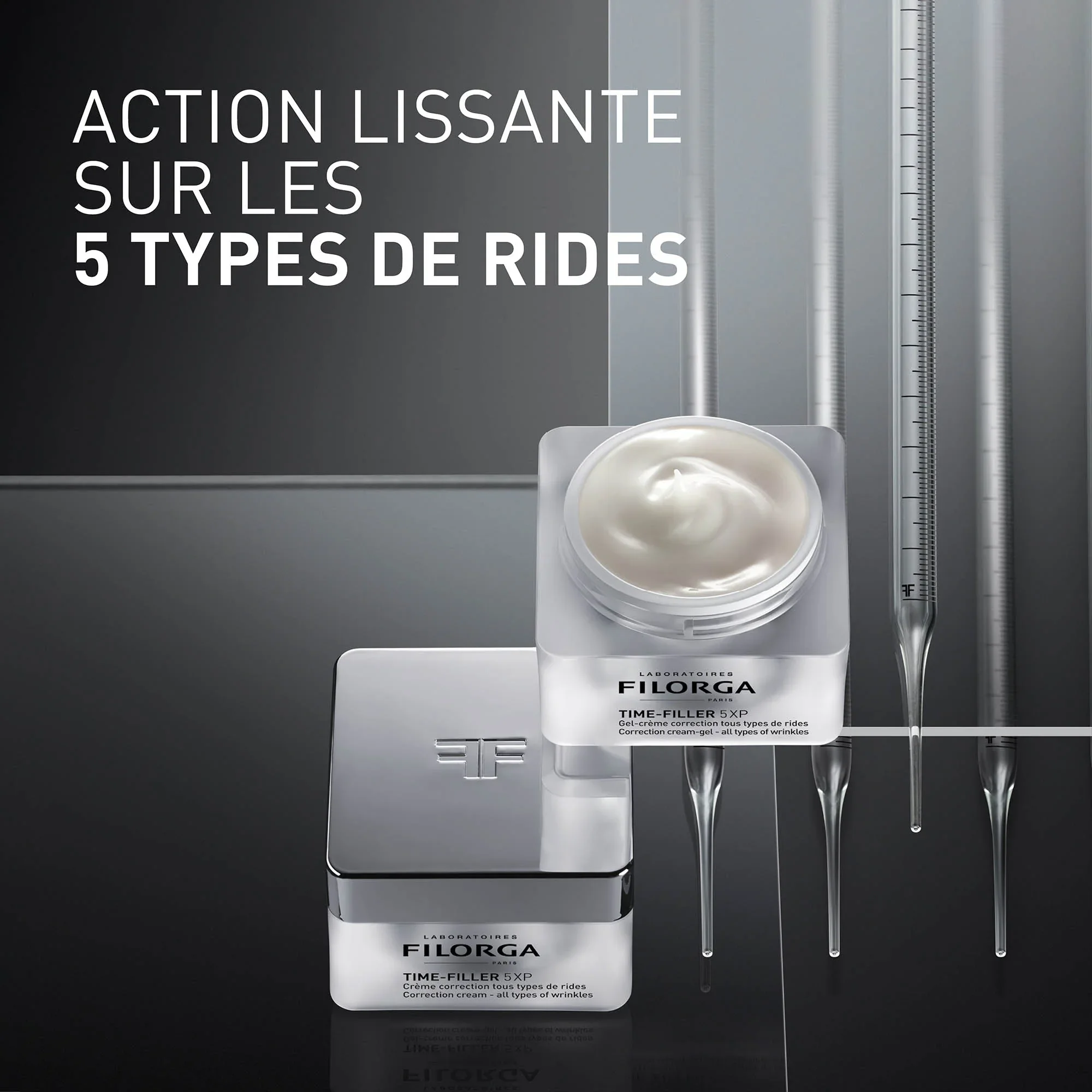 Filorga time-filler 5xp gel-crème visage anti-rides 50ml Filorga time-filler 5xp gel-crème visage anti-rides 50ml